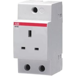 ABB, Zubehör Schalterprogramm, BS Din Rail Mounting Socket with light