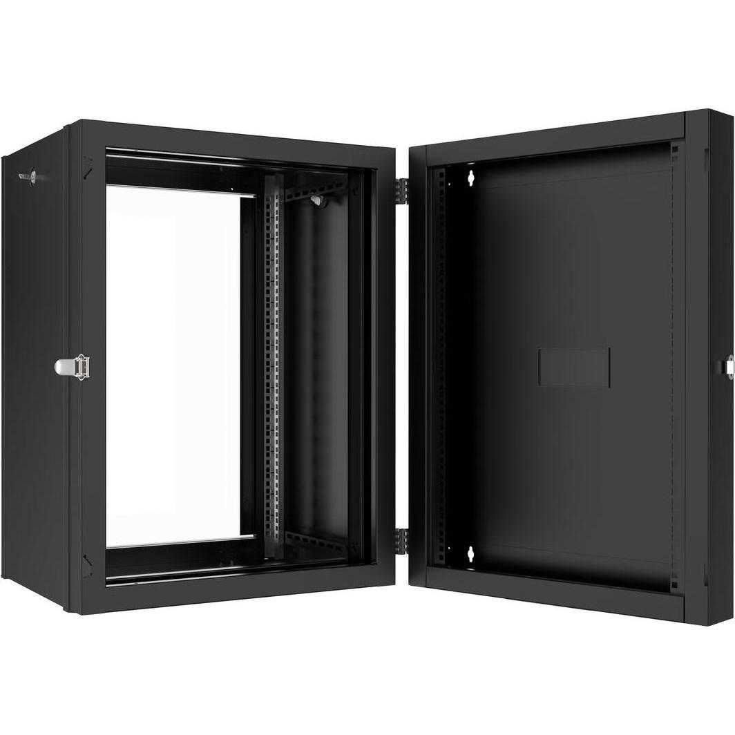 Thumbnail - Lanview 19" 16U W=600mm D=600mm (16 HE, 19 Zoll Rack), Serverschrank, Schwarz