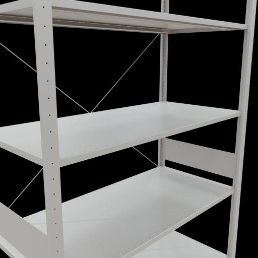 Actual product image Schulte Lagertechnik MULTIplus150 boltless basic shelving system with cross brace