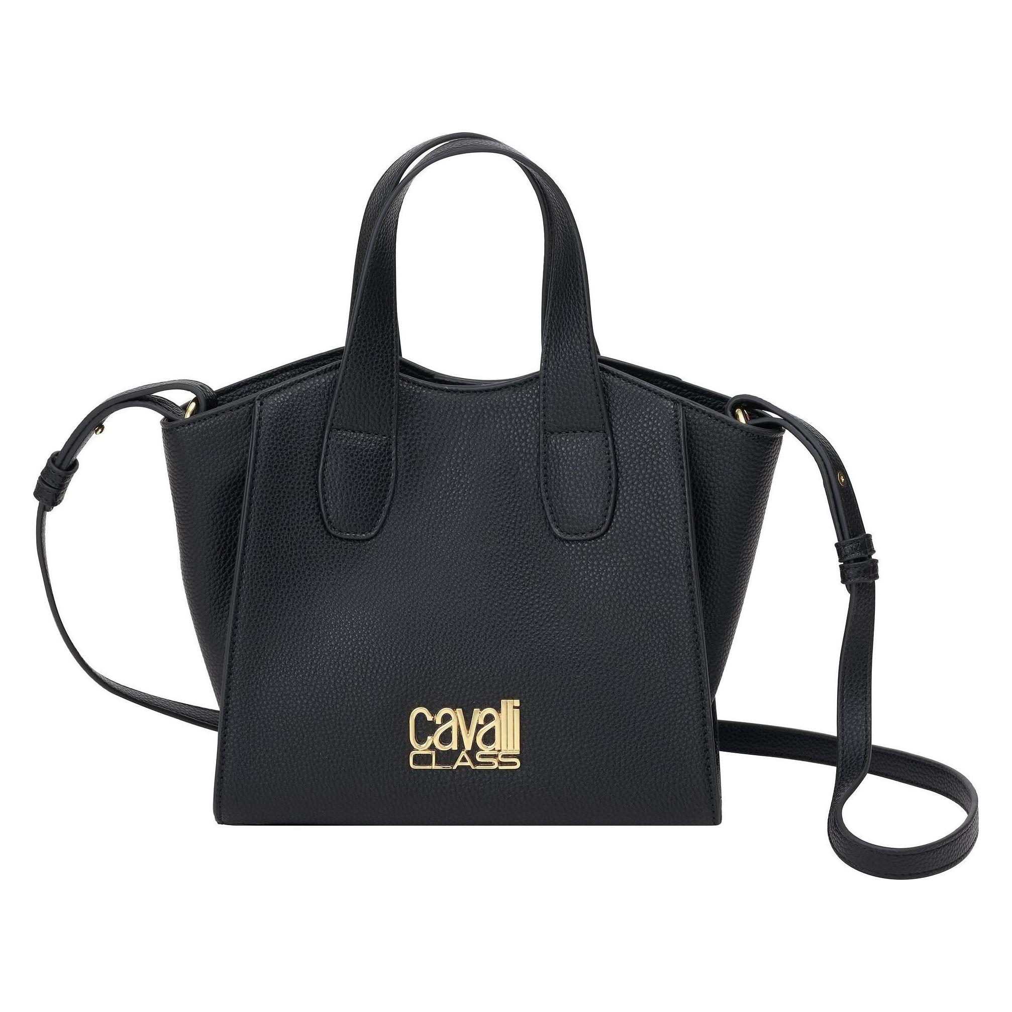Cavalli Class, Damen, Handtasche, Annalaura Handtasche 23 Cm, Schwarz