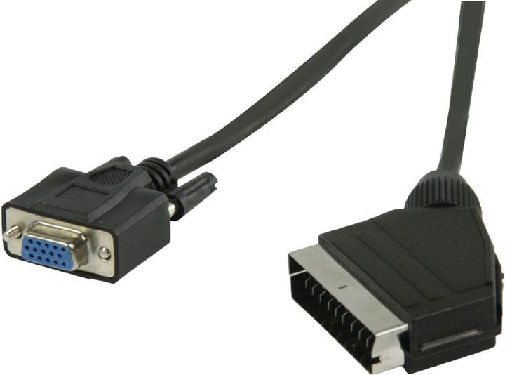 Actual product image Delock Scart — VGA (2 m, Scart)