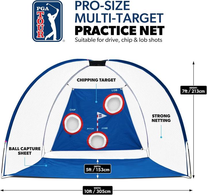 Actual product image PGA Tour Pro Golf Training Net