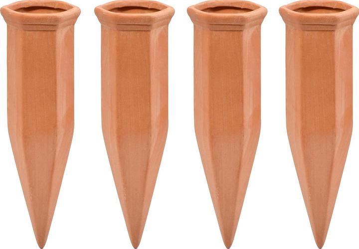 Actual product image Ideoon 8er-Set XL-Bewässerungs-Giesskegel aus Ton für Flaschen (Clay cone)