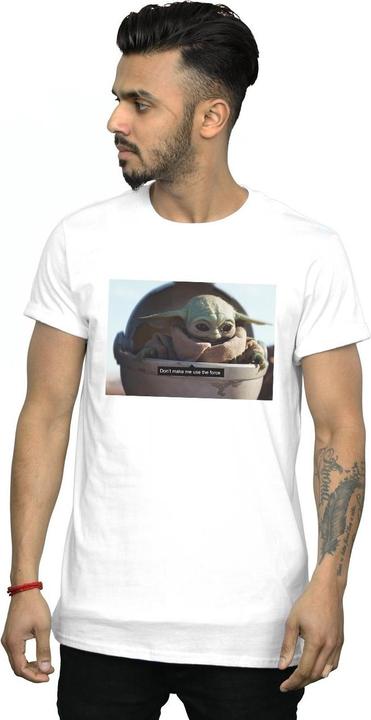 Immagine prodotto Star Wars The Mandalorian Don't Make Me Maglietta Uomo (S)