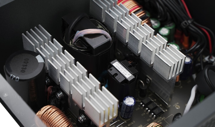 Actual product image Deepcool Power Supply PF500 (80+ White), 500 W (500 W)