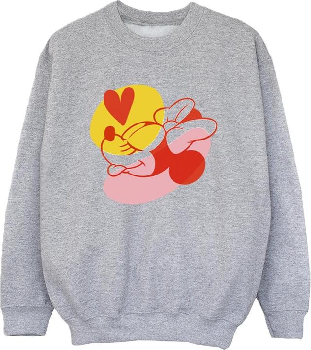 Produktbild Disney Minnie Mouse Tongue Heart Sweatshirt Jungen (128)