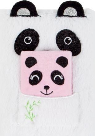 Produktbild Starpak AND THE PLUSH DIARY 148X210 STK PANDA PB 12/48 (21 x 15 cm)