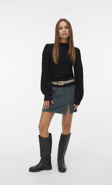 Actual product image Vero Moda Vmnewlimone Ls Highneck Pullover Boo (XL)