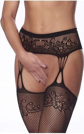 Amorable by Rimba Amorable by One Size Strümpfe mit Ausschnitt (One Size)