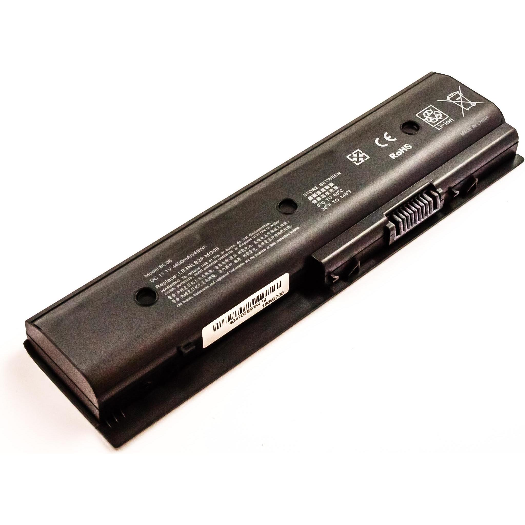 AGI Akku kompatibel mit HP Pavilion DV7-7037EZ B1K41EA - Akku - 4.400 mAh (4400 mAh), Notebook Akku, Schwarz