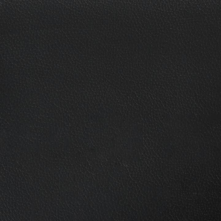 Image du produit VidaXL Lit Ottoman avec matelas Noir 100x200 cm Similicuir (100 x 200 cm)