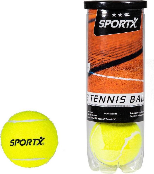 Produktbild Sport X AK Sport Unisex Jugend Tennisbälle 3 St. Röhre, Geld, Official Size