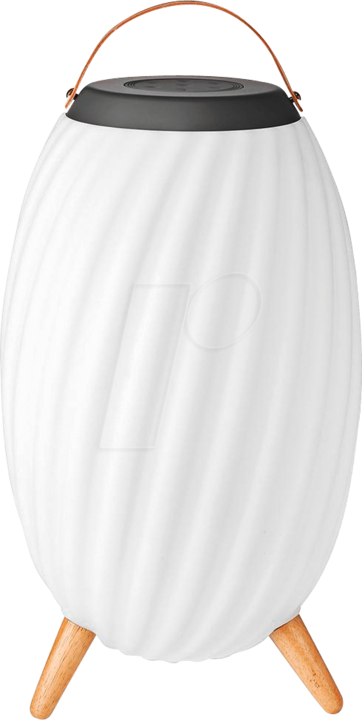 Actual product image Nedis SPBT35810WT Speaker White (3 h, Rechargeable battery operated)