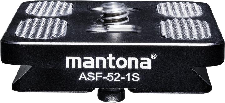 Actual product image mantona Fortress ASF-52-1S quick release plate (Tripod quick-release plate)