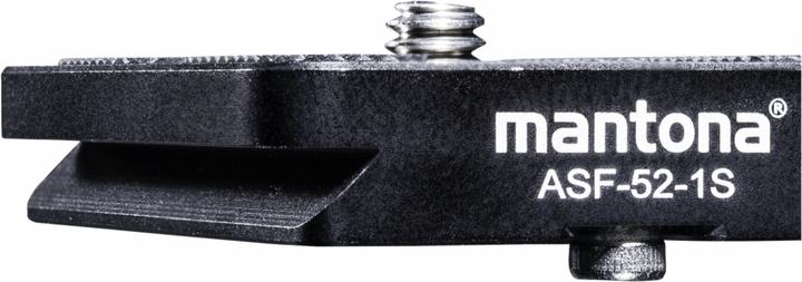 Actual product image mantona Fortress ASF-52-1S quick release plate (Tripod quick-release plate)