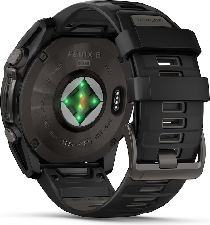Produktbild Garmin Fenix 8 Solar Sapphire Titan (51 mm)