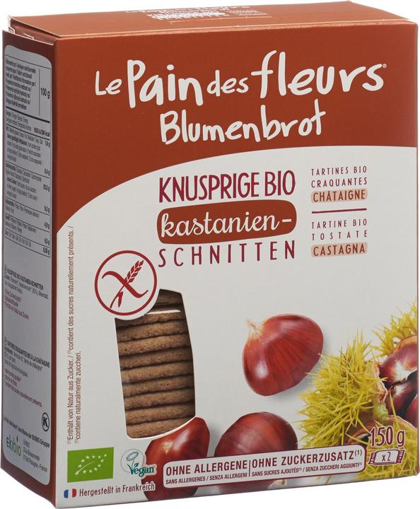 Image du produit Le Pain des fleurs Kastanienschnitten (150 g)