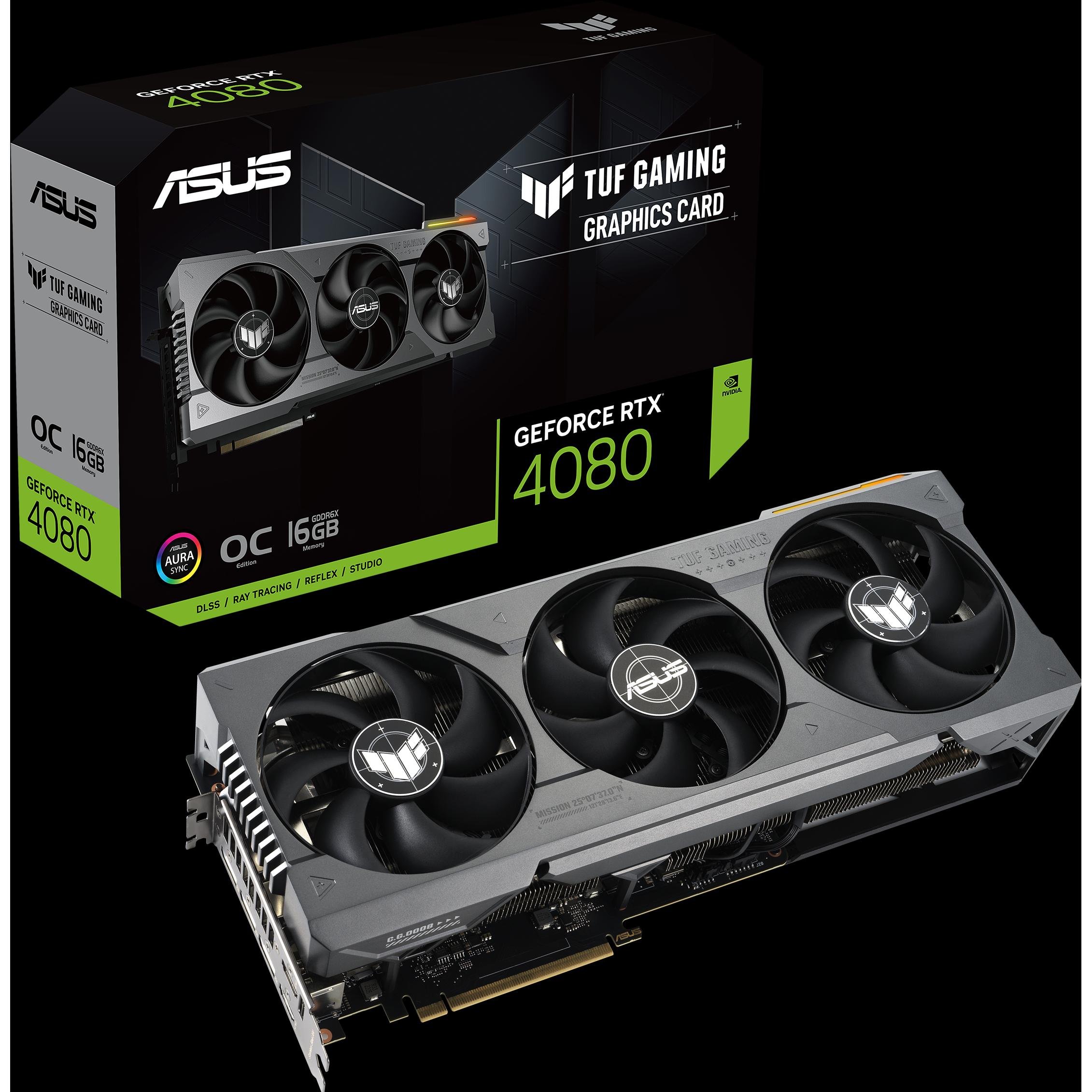 ASUS GeForce TUF Gaming RTX 4080 OC Edition (16 GB), Grafikkarte