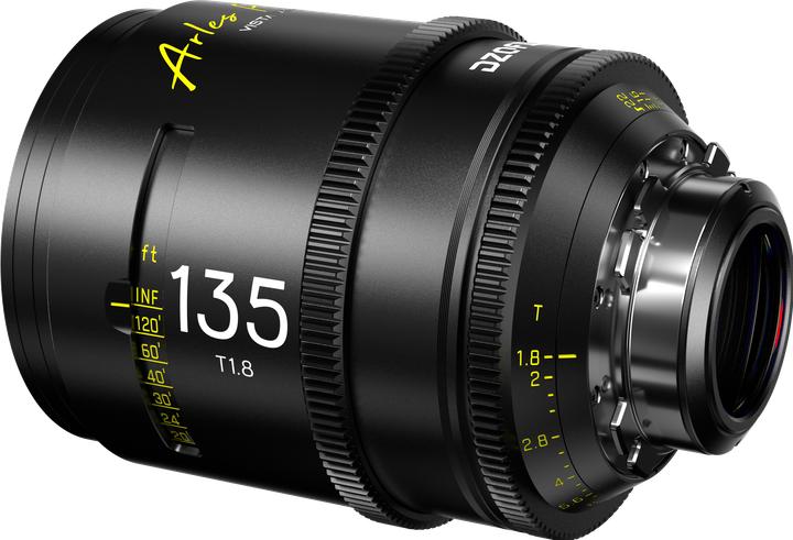Actual product image Dzofilm Arles 135mm T1.8 FF/VV Prime Cine Lens for PL (metric) (L-Mount, full size)