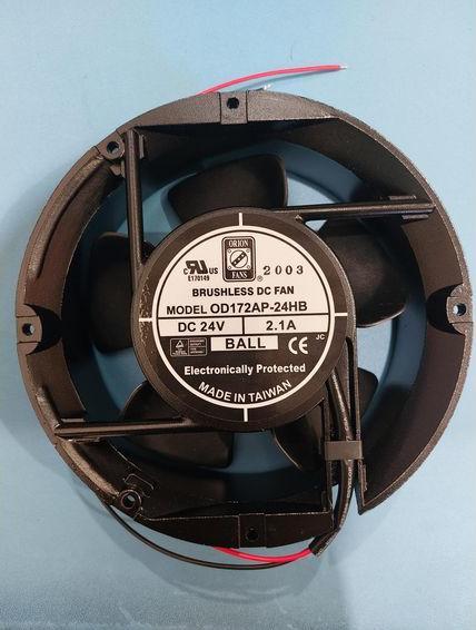 Produktbild RS PRO Lüfter 172x172x51mm 24VDC 23W 510m³/h (172 mm, 2x)