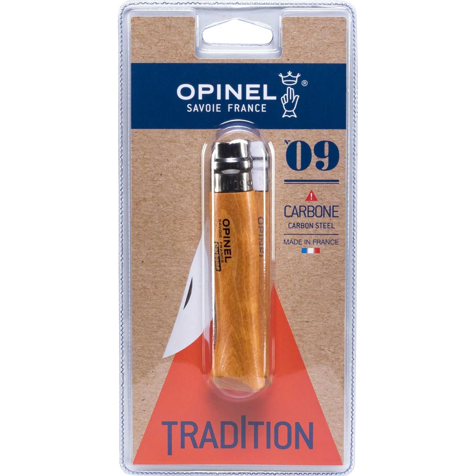 Opinel, Mehrzweckmesser, SB Nr.9 Carbone (9 cm)
