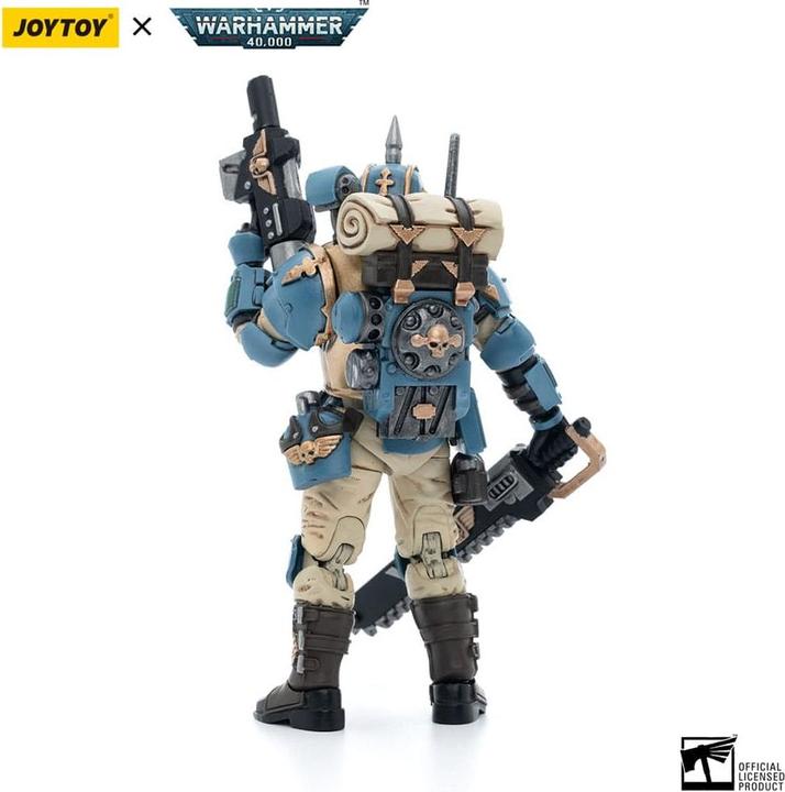 Image du produit Joy Toy Warhammer 40k figurine 1/18 Astra Militarum Tempestus Scions Squad 55th Kappic Eagles Tempestor 12 c