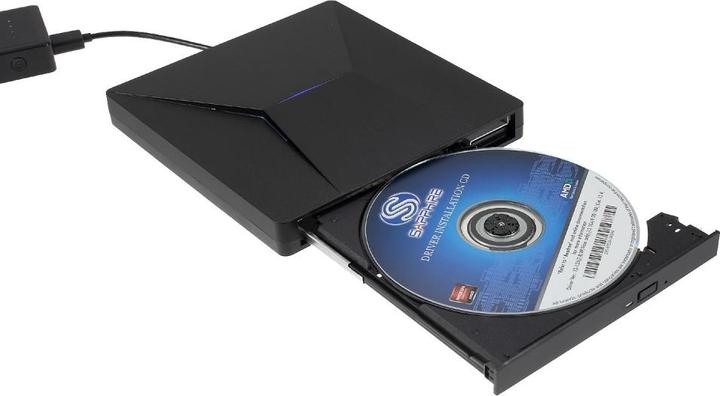 Actual product image Apfelkiste External drive Slim USB C & USB 3.0 CD DVD-RW (DVD writer, CD burner)