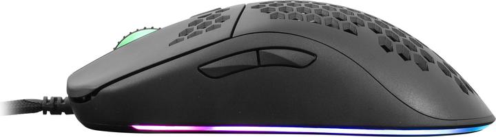Actual product image White Shark Extremely light gaming mouse Galahad Black, 72g (Cable)