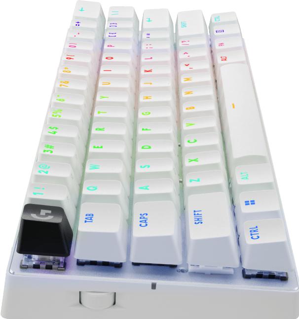 Image du produit Logitech Pro X 60 (Anglais-international, Filaire, Sans fil)