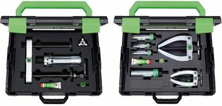 Kukko Ball bearing extraction set Series 25 Ball bearing inner d.12-110mm Kit L-Boxx-System Weight17,5kg