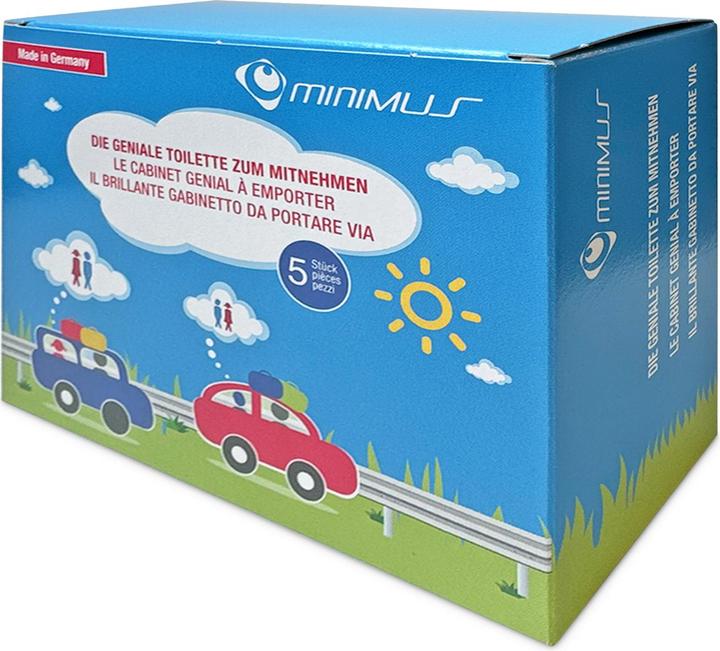 Image du produit Minimus Toilettes d'urgence 5ER-PACK
