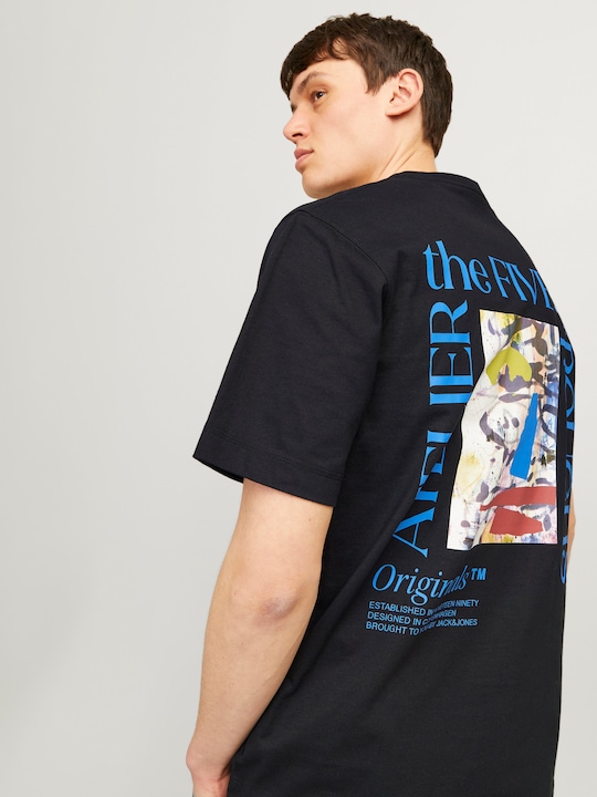 Produktbild Jack & Jones Jorbrooklyn Graphic Back Tee Ss C.N Ln (XS)