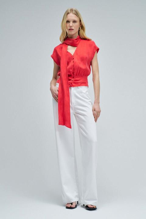 Immagine prodotto Salsa Jeans Kurzarmbluse Corset Blouse Style (M)