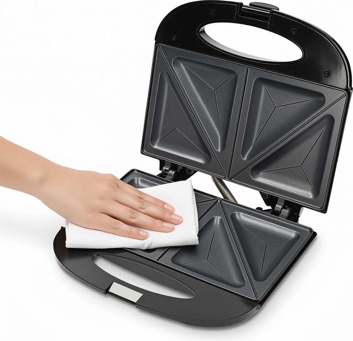 Produktbild Melissa Sandwichmaker | 750 W | Sandwichplatten | Automatische Temperaturkontrolle | Antihaftbeschic