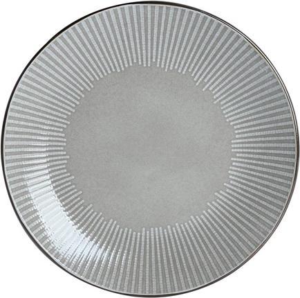 Domoletti Plate Pad Print Met Rim Brown 27cm (27 cm)