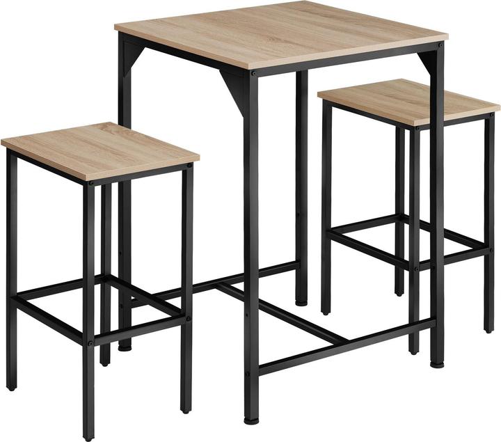 Actual product image tectake Harlow (40.5 x 40.5 x 52.5 cm)