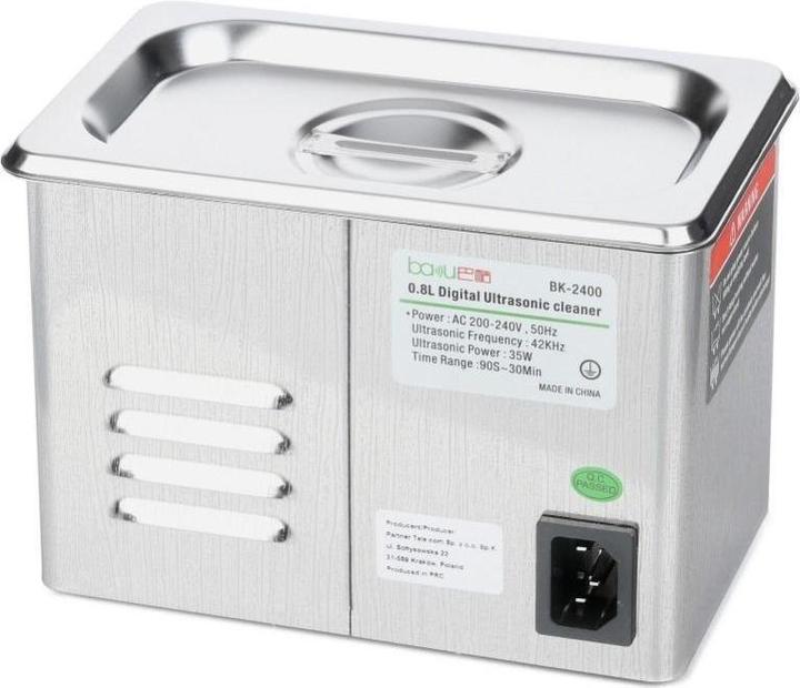 Productafbeelding Partner Telecom Consumables! BAKU Ultrasonic Cleaner BAKU BK-2400 (42 kHz, 800 ml)