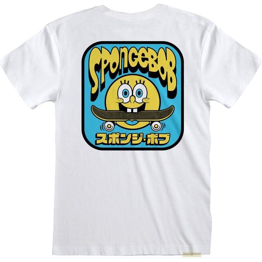 Heroes Inc, Shirt, SpongeBob Schwammkopf T-Shirt Skater Sponge Grösse L, (L)