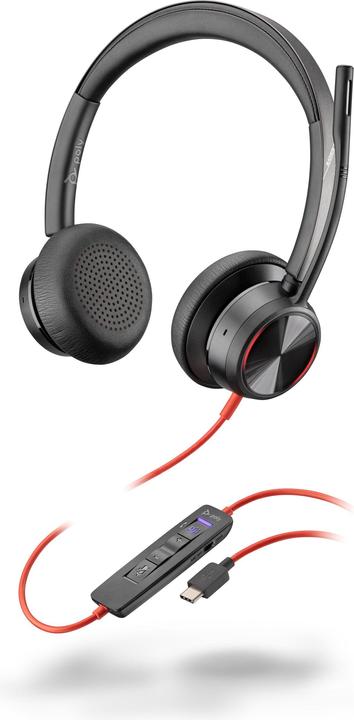 Image du produit Poly Blackwire 8225 Microsoft (Filaire, USB-C, Les équipes Microsoft)