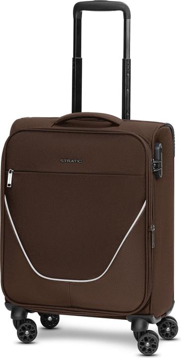 Immagine prodotto Stratic taska 4-Rollen Kabinentrolley S 55 cm mit Dehnfalte (41 l)