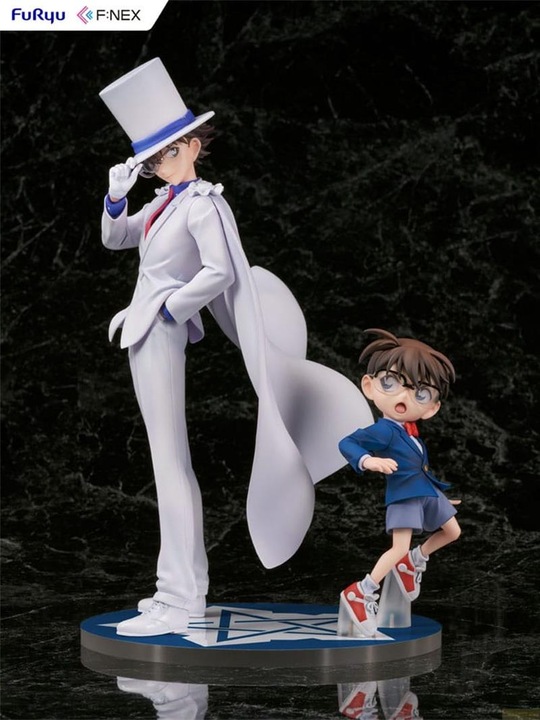 Produktbild Furyu Detektiv Conan F:NEX PVC Statue 1/7 Conan Edogawa & Kid the Phantom Thief 29 cm