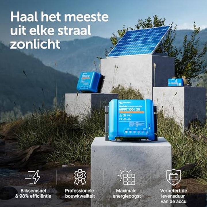 Actual product image Victron Energy BlueSolar MPPT 100/20