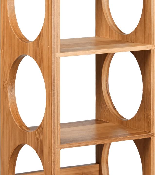 Actual product image Relaxdays 2x wine rack (14 x 12 x 53 cm, 5 Fl.)
