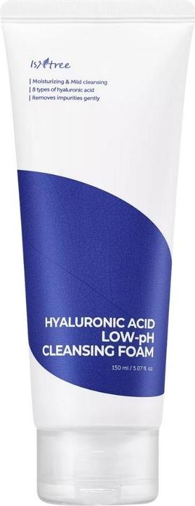 Actual product image Isntree Hyaluronic Acid Low pH Cleansing Foam 5.07 fl.oz - Creamy Texture for Dry and Neutral Skin (Facial cleansing wipes, 150 ml)