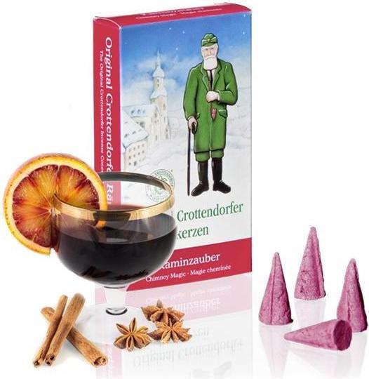 Crottendorfer 1017 - Incense cones Kaminzauber M, 24 pieces