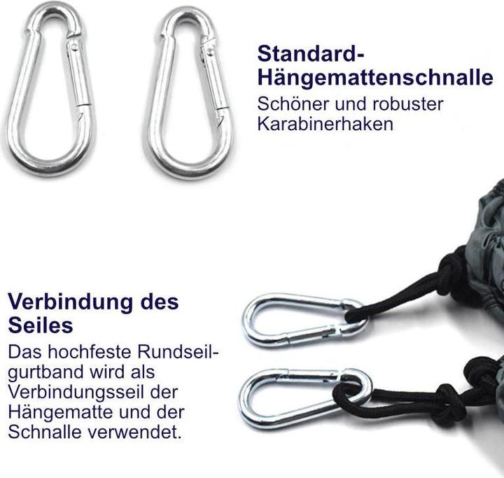 Actual product image Hermex Hammock Hammock Hammock Hammock Hammock Set (150 kg)