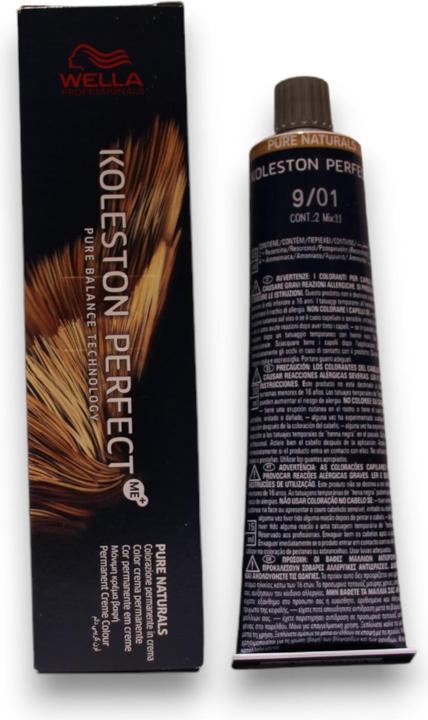 Image du produit Wella Koleston Perfect ME+ Pure Naturals (9, 01 Very Light Blonde Natural Ash)
