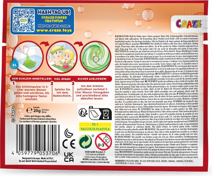 Actual product image Craze Inkee bath slime mix (5.40 ml)