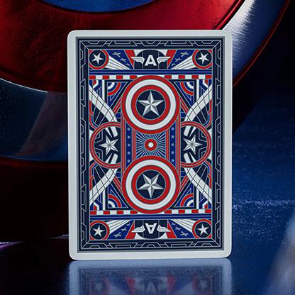 Actual product image Theory11 Captain America Spielkarten Patriotic Design (English)