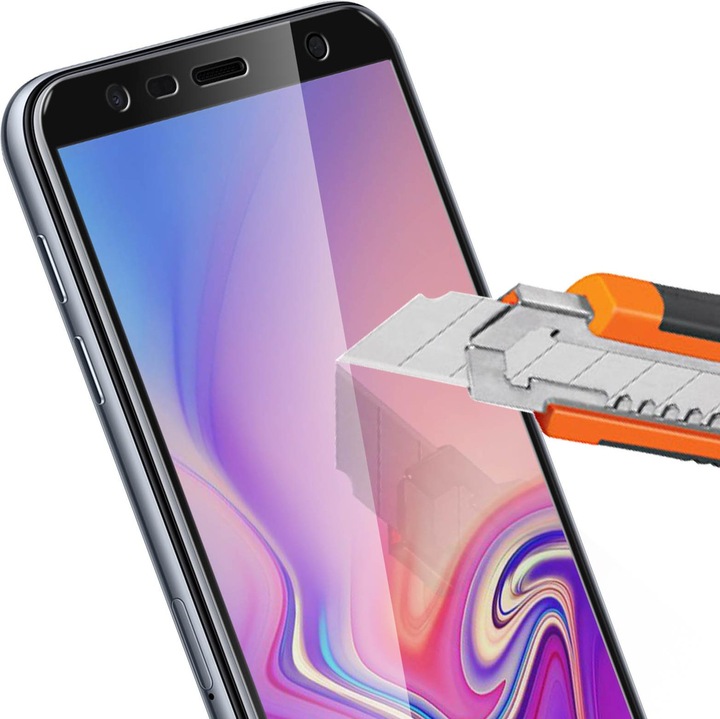 Produktbild Avizar Edge to Edge Bildschirmschutz, Display Folie (1 Stück, Samsung Galaxy J6+)